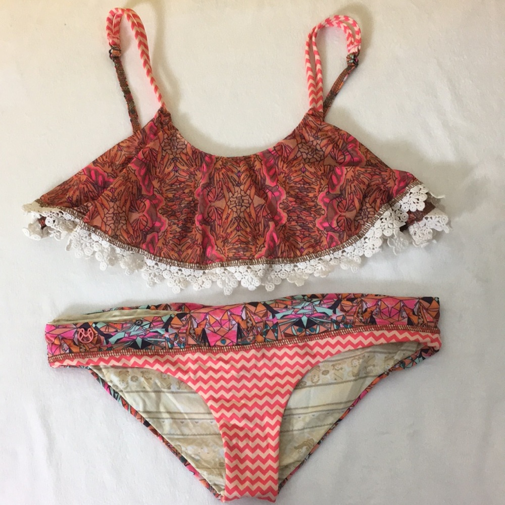 Maaji bikini set Size S Top and M bottoms